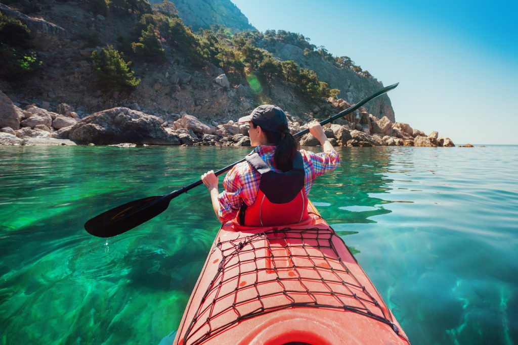 kayaking in Cape Town