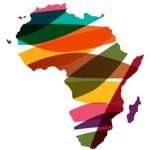 African continent colour