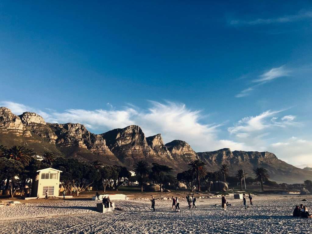 A photograph of Camps Bay beachfront