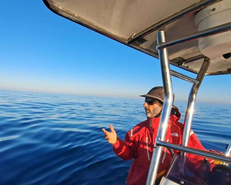 Skipper Paul Ipchitz, the passionate and knowledgeable captain behind our unforgettable Ocean Wonder safari